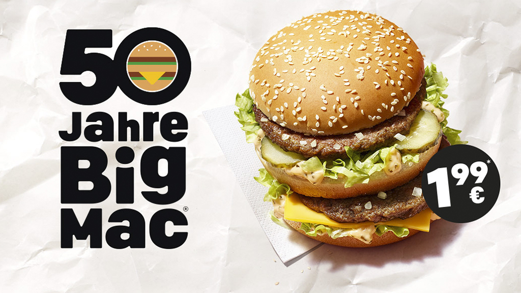 Big Mac Noch Für 1 99